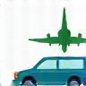 Icon representing airport transfers