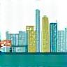 Icon representing a city sightseeing tour