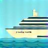 Icon representing cruise ship booking